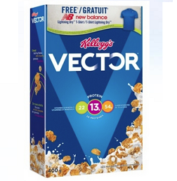 Vector Cereal with New Balance t-shirt ping