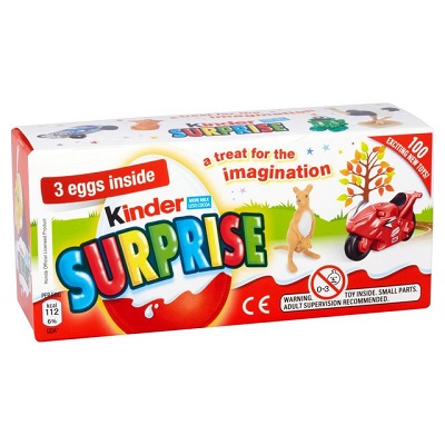 kinder surprise eggs