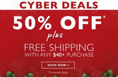 cyber deals the body shop