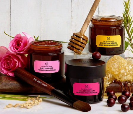 the body shop facial samples